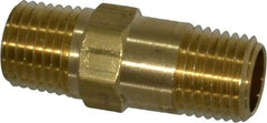 Specialty Mfr - 1/4" Brass Check Valve - Inline, MNPT x MNPT, 500 WOG - Eagle Tool & Supply