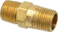 Specialty Mfr - 1/2" Brass Check Valve - Inline, MNPT x MNPT, 500 WOG - Eagle Tool & Supply