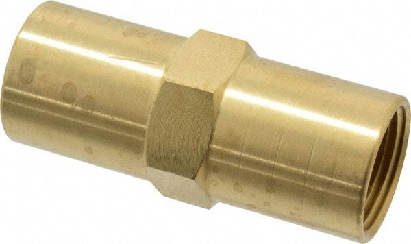 Specialty Mfr - 3/4" Brass Check Valve - Inline, FNPT x FNPT, 500 WOG - Eagle Tool & Supply