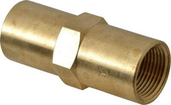Specialty Mfr - 3/4" Brass Check Valve - Inline, FNPT x FNPT, 500 WOG - Eagle Tool & Supply