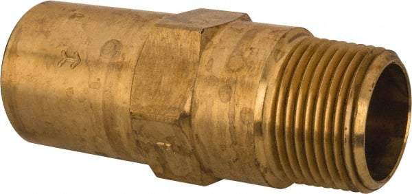 Specialty Mfr - 3/4" Brass Check Valve - Inline, FNPT x MNPT, 500 WOG - Eagle Tool & Supply