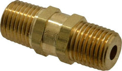 Specialty Mfr - 1/4" Brass Check Valve - Inline, MNPT x MNPT, 2,500 WOG - Eagle Tool & Supply