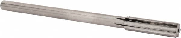Made in USA - 0.541" Carbide-Tipped 6 Flute Chucking Reamer - Eagle Tool & Supply