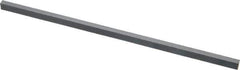 Made in USA - 1/8 Inch Thick x 3/16 Inch Wide x 6 Inch Long, Rectangular Carbide Blank - Rectangular - Eagle Tool & Supply