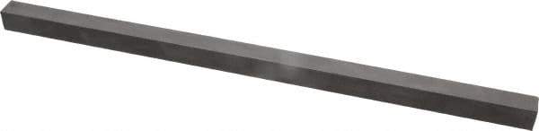 Made in USA - 1/2 Inch Thick x 1/2 Inch Wide x 12 Inch Long, Rectangular Carbide Blank - Rectangular - Eagle Tool & Supply