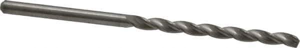 M.A. Ford - #36 150° Solid Carbide Jobber Drill - Bright Finish, Right Hand Cut, Parabolic Flute, Straight Shank, 2-1/4" OAL, Standard Point - Eagle Tool & Supply