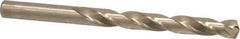 Hertel - Letter X 135° Cobalt Jobber Drill - Oxide/Gold Finish, Right Hand Cut, Spiral Flute, Straight Shank, 5-1/8" OAL, Split Point - Eagle Tool & Supply