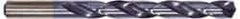 Hertel - 2.5mm 135° Cobalt Jobber Drill - TiAlN Finish, Right Hand Cut, Spiral Flute, Straight Shank, 2-23/64" OAL, Split Point - Eagle Tool & Supply