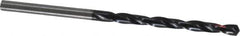Hertel - 1/8" 135° Cobalt Jobber Drill - TiAlN Finish, Right Hand Cut, Spiral Flute, Straight Shank, 2-3/4" OAL, Split Point - Eagle Tool & Supply