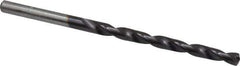 Hertel - #18 135° Cobalt Jobber Drill - TiAlN Finish, Right Hand Cut, Spiral Flute, Straight Shank, 3-1/4" OAL, Split Point - Eagle Tool & Supply