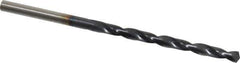 Hertel - #27 135° Cobalt Jobber Drill - TiAlN Finish, Right Hand Cut, Spiral Flute, Straight Shank, 3" OAL, Split Point - Eagle Tool & Supply