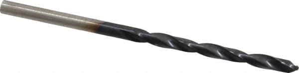 Hertel - #29 135° Cobalt Jobber Drill - TiAlN Finish, Right Hand Cut, Spiral Flute, Straight Shank, 2-7/8" OAL, Split Point - Eagle Tool & Supply