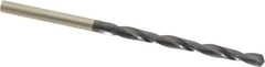 Hertel - #30 135° Cobalt Jobber Drill - TiAlN Finish, Right Hand Cut, Spiral Flute, Straight Shank, 2-3/4" OAL, Split Point - Eagle Tool & Supply