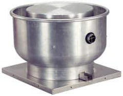 Fantech - 2,419 CFM, 115/230 Volt Direct Centrifugal Ventilator - 22" Rough Opening Length, 22" Rough Opening Width, 1,690 RPM, 1/2 Hp - Eagle Tool & Supply