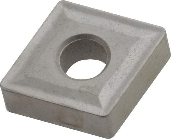 Value Collection - CNMG432 Grade I55 Carbide Turning Insert - Uncoated, 80° Diamond, 1/2" Inscr Circle, 3/16" Thick, 1/32" Corner Radius, 12.9mm Long - Eagle Tool & Supply
