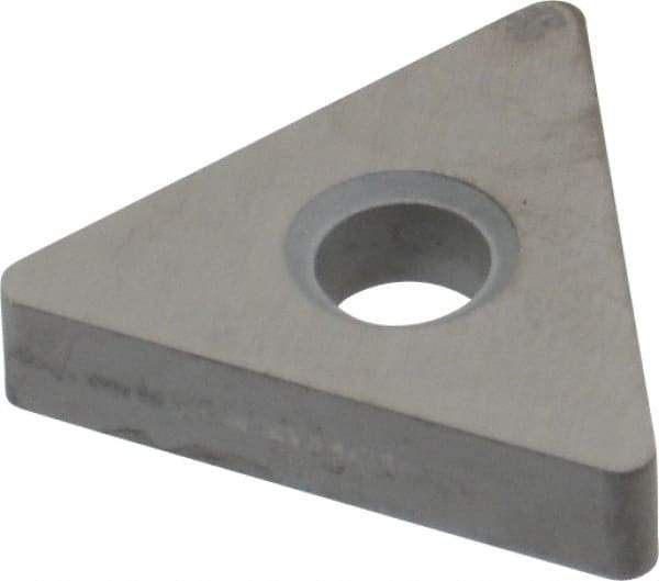 Interstate - TNMA322 Grade I22 Carbide Turning Insert - Uncoated, 60° Triangle, 3/8" Inscr Circle, 1/8" Thick, 1/32" Corner Radius - Eagle Tool & Supply