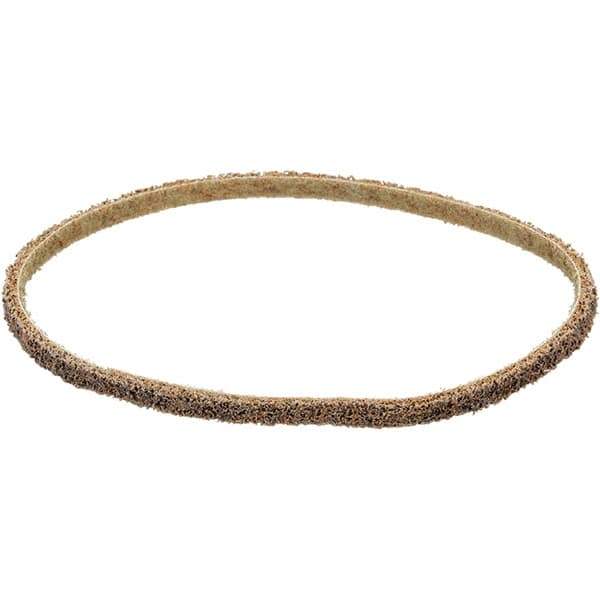 Dynabrade - 1/4" Wide x 18" OAL, Aluminum Oxide Abrasive Belt - Aluminum Oxide, Coarse, Nonwoven, Cloth Backing, Wet/Dry - Eagle Tool & Supply