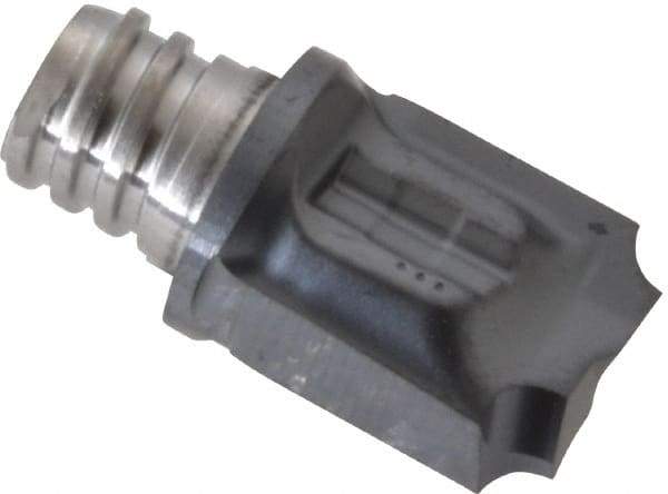 Iscar - MM HR Grade IC908 Carbide Concave Radius Milling Tip Insert - TiAlN Finish, 2 Flutes, 0.268" Cutting Diam, 3/8" Depth of Cut, 0.492" Extension, 1/16" Cnr Rad - Eagle Tool & Supply