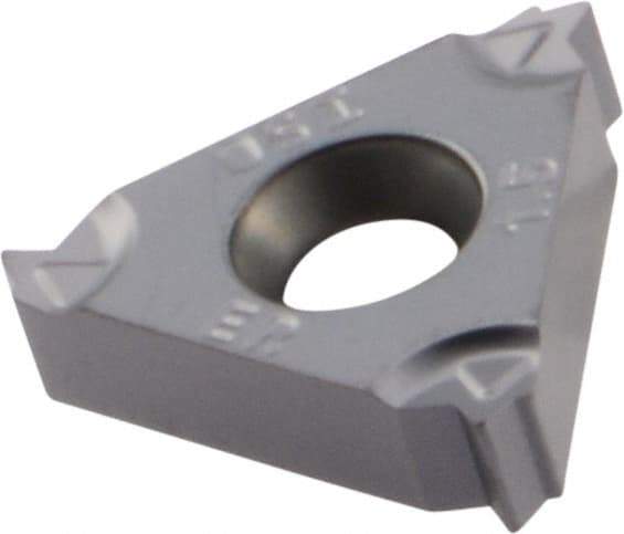 Iscar - 16ERM External Right Hand ISO Laydown Threading Insert - Grade IC908, TiAlN Coated Carbide, 9.53mm Inscribed Circle - Eagle Tool & Supply