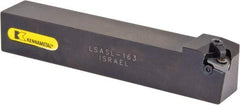 Kennametal - External Thread, Left Hand Cut, 1" Shank Width x 1" Shank Height Indexable Threading Toolholder - 6" OAL, LT 16EL Insert Compatibility, LSA Toolholder, Series LT Threading - Eagle Tool & Supply