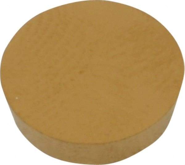 Interstate - RPG42 Grade TCN55 Carbide Milling Insert - TiN Finish, 1/8" Thick, 1/2" Inscribed Circle - Eagle Tool & Supply
