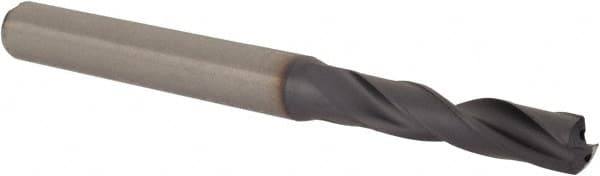 Kennametal - 5mm 140° Spiral Flute Solid Carbide Screw Machine Drill Bit - Eagle Tool & Supply