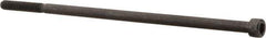 Value Collection - #10-24 UNC Hex Socket Drive, Socket Cap Screw - Alloy Steel, Black Oxide Finish, Partially Threaded, 5" Length Under Head - Eagle Tool & Supply