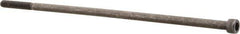 Value Collection - #10-24 UNC Hex Socket Drive, Socket Cap Screw - Alloy Steel, Black Oxide Finish, Partially Threaded, 6" Length Under Head - Eagle Tool & Supply