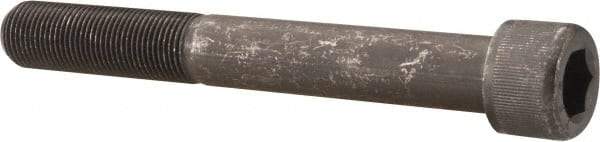 Value Collection - 5/8-18 UNF Hex Socket Drive, Socket Cap Screw - Alloy Steel, Black Oxide Finish, Partially Threaded, 5" Length Under Head - Eagle Tool & Supply