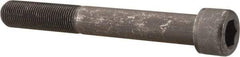 Value Collection - 5/8-18 UNF Hex Socket Drive, Socket Cap Screw - Alloy Steel, Black Oxide Finish, Partially Threaded, 5" Length Under Head - Eagle Tool & Supply