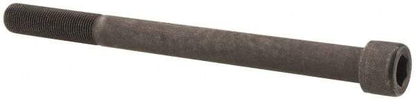 Value Collection - 5/8-18 UNF Hex Socket Drive, Socket Cap Screw - Alloy Steel, Black Oxide Finish, Partially Threaded, 8" Length Under Head - Eagle Tool & Supply