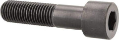Value Collection - 1-3/8 - 6 UNC Hex Socket Drive, Socket Cap Screw - Alloy Steel, Black Oxide Finish, Partially Threaded, 5-1/2" Length Under Head - Eagle Tool & Supply