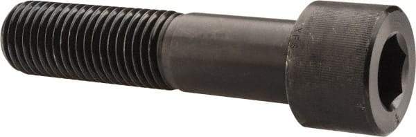 Value Collection - 1-3/8 - 6 UNC Hex Socket Drive, Socket Cap Screw - Alloy Steel, Black Oxide Finish, Partially Threaded, 6" Length Under Head - Eagle Tool & Supply