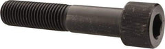 Value Collection - 1-3/8 - 6 UNC Hex Socket Drive, Socket Cap Screw - Alloy Steel, Black Oxide Finish, Partially Threaded, 7" Length Under Head - Eagle Tool & Supply