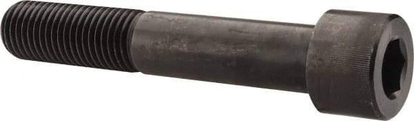 Value Collection - 1-3/8 - 6 UNC Hex Socket Drive, Socket Cap Screw - Alloy Steel, Black Oxide Finish, Partially Threaded, 8" Length Under Head - Eagle Tool & Supply