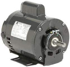 US Motors - 1.5 hp, ODP Enclosure, Auto Thermal Protection, 1,725 RPM, 115/208-230 Volt, 60 Hz, Industrial Electric AC/DC Motor - Size 56 Frame, Resilient Mount, 1 Speed, Ball Bearings, B Class Insulation, Reversible - Eagle Tool & Supply