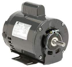 US Motors - 3/4, 1/4 hp, ODP Enclosure, No Thermal Protection, 1725, 1140 RPM, 115 Volt, 60 Hz, Single Phase Capacitor Start-Cap Run Motor - Size 56 Frame, Cradle/Stud Mount, 2 Speed, Ball Bearings, 8.9/6.1 Full Load Amps, B Class Insulation, Reversible - Eagle Tool & Supply