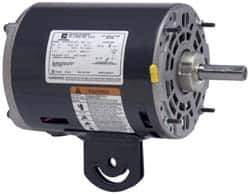 US Motors - 1/2 hp, TEAO Enclosure, Auto Thermal Protection, 1,725 RPM, 115 Volt, 60 Hz, Single Phase Split Phase Motor - Size 48YZ Frame, Yoke Mount, 1 Speed, Sleeve Bearings, 6.60 Full Load Amps, A Class Insulation, Reversible - Eagle Tool & Supply