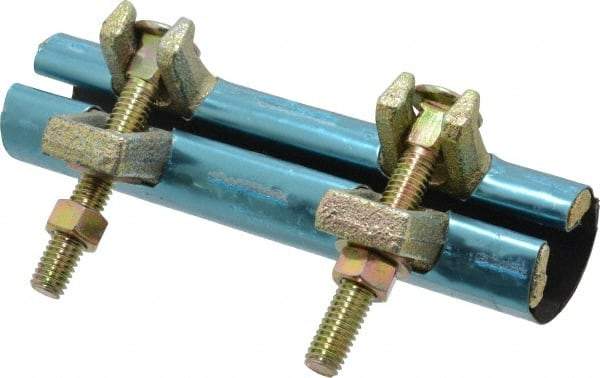 B&K Mueller - 1/2" Pipe Two Bolt 6" Repair Clamp - For Providing Strong Positive Seal In Repairing Leaking Pipes - Eagle Tool & Supply