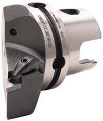 Kennametal - Right Hand Cut, Size KM80, DN.. Insert Compatiblity, External Modular Turning & Profiling Cutting Unit Head - 53mm Ctr to Cutting Edge, 70mm Head Length, Through Coolant, Series Kenclamp - Eagle Tool & Supply