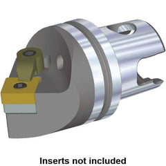 Kennametal - Neutral Cut, Size KM32, SN.. Insert Compatiblity, External Modular Turning & Profiling Cutting Unit Head - 40mm Head Length, Through Coolant, Series Kenloc - Eagle Tool & Supply