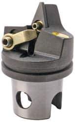 Kennametal - Neutral Cut, Size KM63, VN.. Insert Compatiblity, External Modular Turning & Profiling Cutting Unit Head - 60mm Head Length, Through Coolant, Series Kenloc - Eagle Tool & Supply