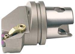 Kennametal - Right Hand Cut, Size KM32, TN.. Insert Compatiblity, Internal Modular Turning & Profiling Cutting Unit Head - 22mm Ctr to Cutting Edge, 35mm Head Length, Through Coolant, Series Kenloc - Eagle Tool & Supply