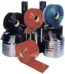 Aleco - Clear Smooth Standard Dock Curtain Strips - 6" Wide x 150' Long x 0.06" Thick, Vinyl - Eagle Tool & Supply