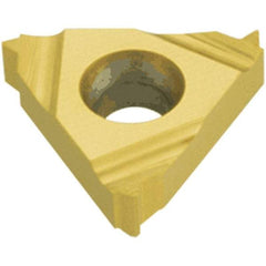 Iscar - 22UERL External Left & Right Hand Trapez Laydown Threading Insert - Grade IC908, TiAlN Coated Carbide, 12.7mm Inscribed Circle - Eagle Tool & Supply