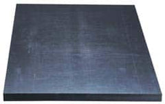 Made in USA - 1' x 12" x 3" Black Acetal Sheet - Eagle Tool & Supply