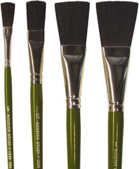 Wooster Brush - 1" Camel Hair Artist's Paint Brush - 1-3/32" Wide, 1-13/32" Bristle Length, 5-3/4" Plastic Handle - Eagle Tool & Supply