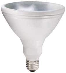 Philips - 25 Watt High Intensity Discharge Flood/Spot Medium Screw Lamp - 3,000°K Color Temp, 1,220 Lumens, 120 Volts, PAR38, 10,500 hr Avg Life - Eagle Tool & Supply