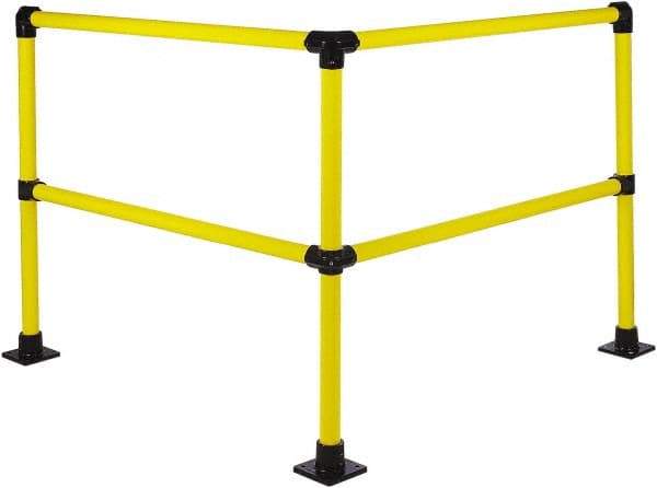 Hollaender - Pipe Rail Kits Kit Style: Corner Section Pipe Size (Inch): 1-1/2 - Eagle Tool & Supply