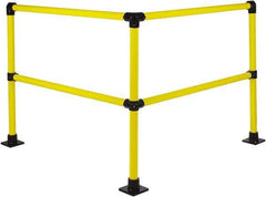 Hollaender - Pipe Rail Kits Kit Style: Corner Section Pipe Size (Inch): 1-1/2 - Eagle Tool & Supply